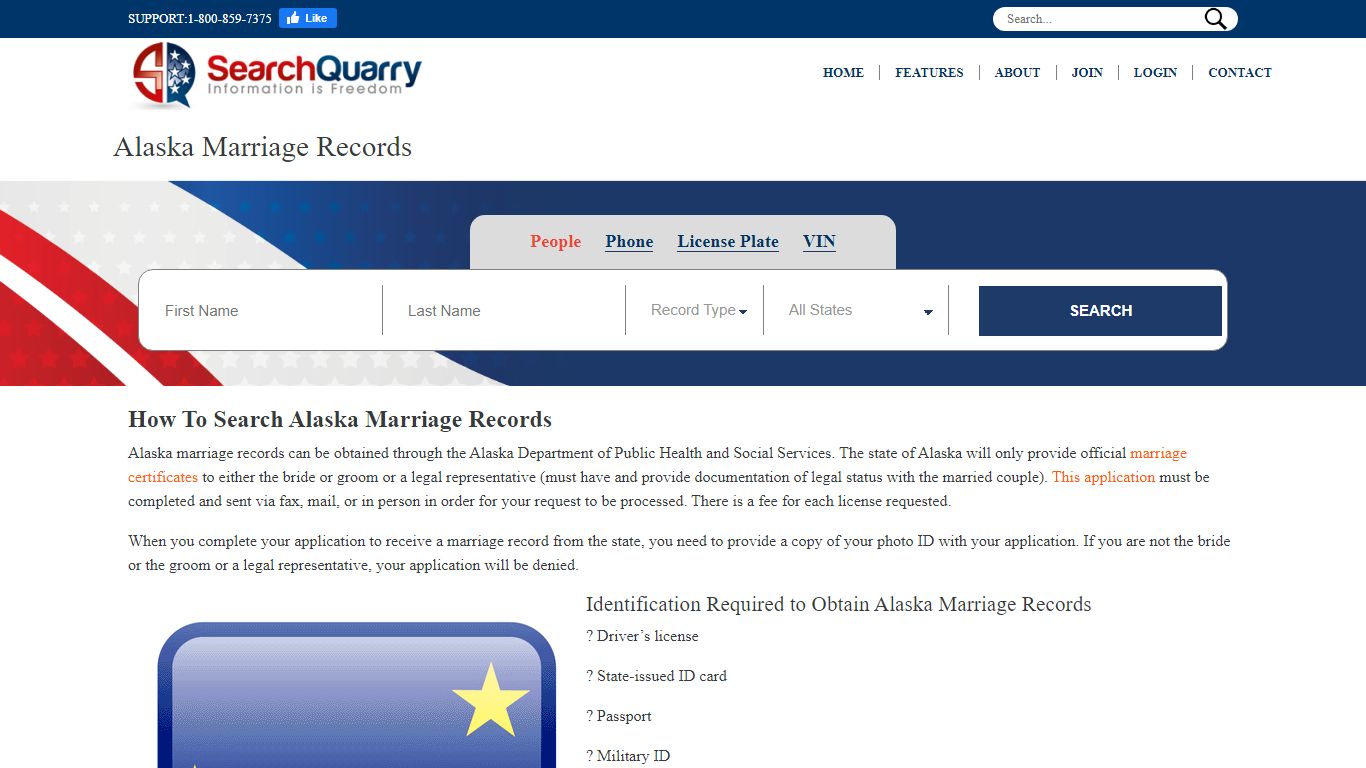 Free Alaska Marriage Records Search | Enter a Name to Begin